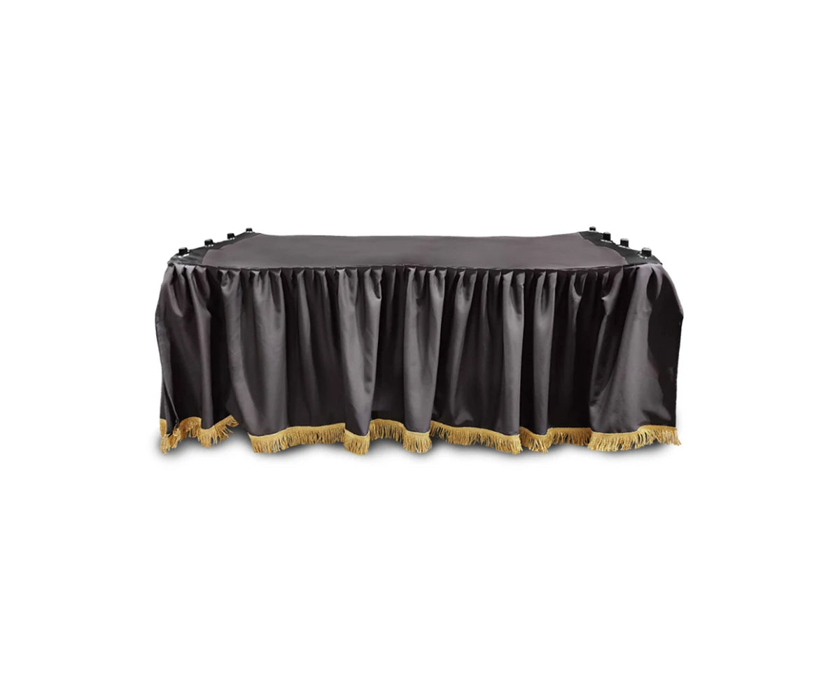 Fransenbehang für Scherenwagen