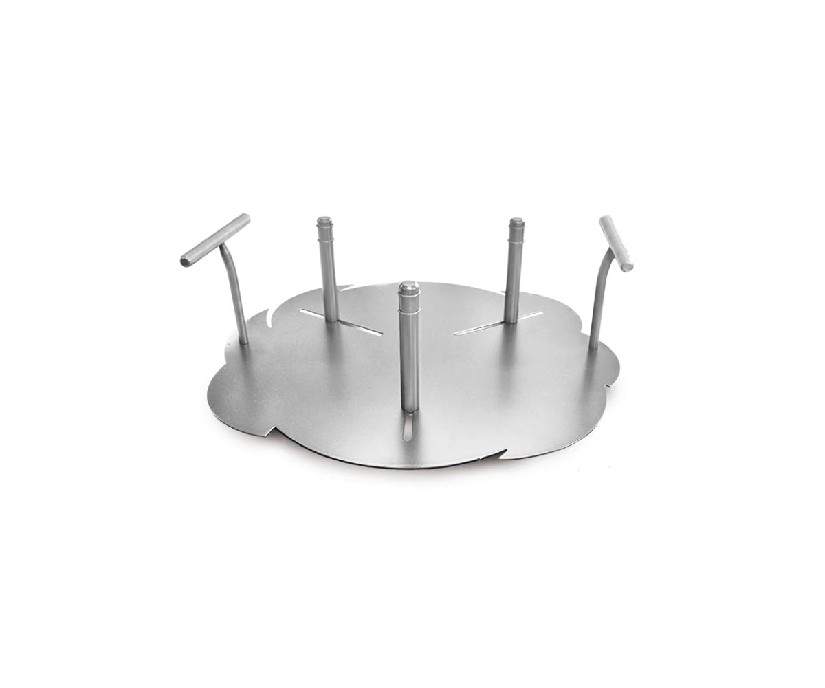 Urnentrage Silber/Schwarz