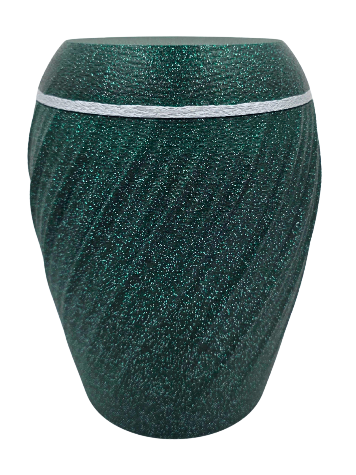 Struktur Urne - Emerald/Grau